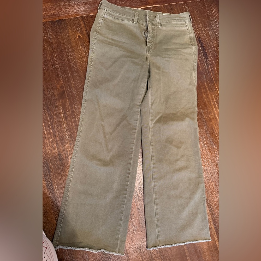AYR The Special Sauce Olive green Wide-Leg Jeans